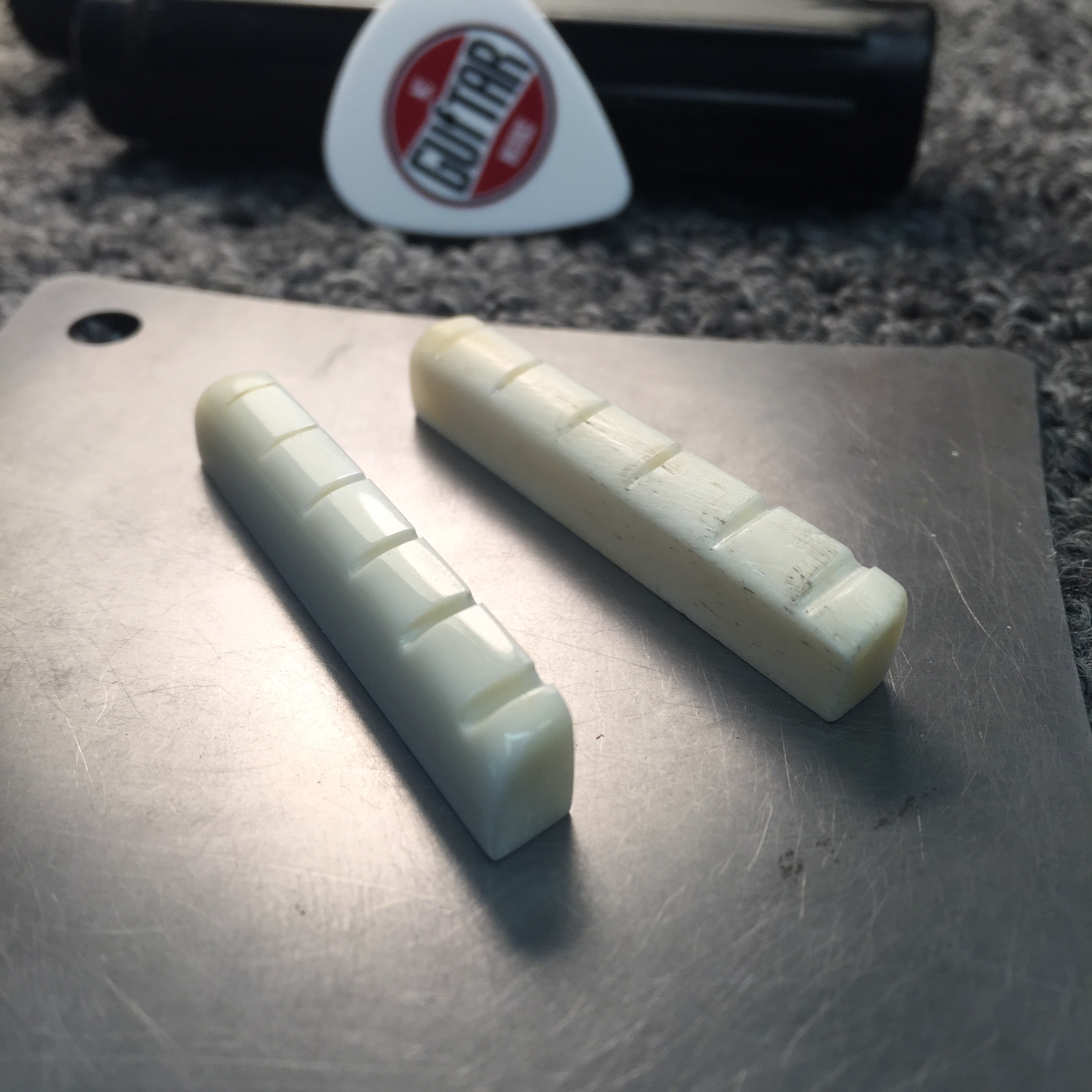 Bone nut custom made per guitar NC Guitarworks